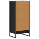 vidaXL Könyvespolc Fekete tölgy 40 x 30 x 86,5 cm Faanyag