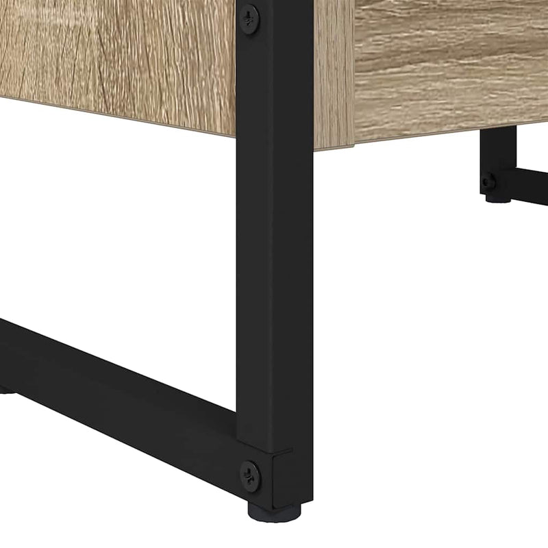 vidaXL Könyvespolc Sonoma 80 x 30 x 155 cm Faanyag