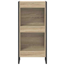 vidaXL Könyvespolc Sonoma 40 x 30 x 86,5 cm Faanyag