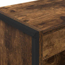 vidaXL Könyvespolc Füstös tölgy 80 x 30 x 155 cm Faanyag