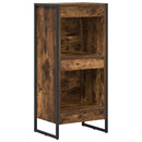 vidaXL Könyvespolc Füstös tölgy 40 x 30 x 86,5 cm Faanyag