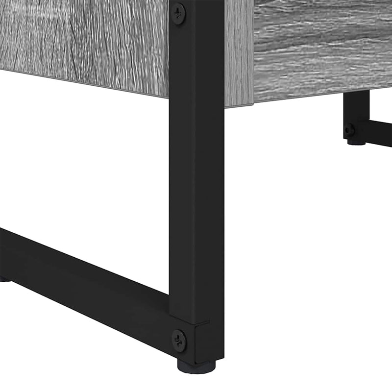 vidaXL Könyvespolc Szürke Sonoma 80 x 30 x 155 cm Faanyag