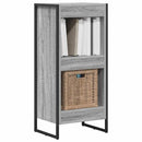 vidaXL Könyvespolc Szürke Sonoma 40 x 30 x 86,5 cm Faanyag