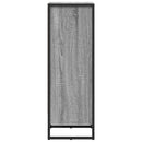 vidaXL Könyvespolc Szürke Sonoma 80 x 30 x 155 cm Faanyag