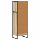vidaXL Könyvespolc Sonoma 40 x 30 x 121 cm Faanyag
