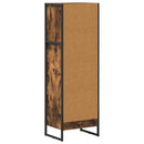 vidaXL Könyvespolc Füstös tölgy 40 x 30 x 121 cm Faanyag