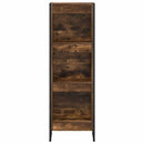 vidaXL Könyvespolc Füstös tölgy 40 x 30 x 121 cm Faanyag