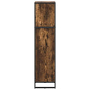 vidaXL Könyvespolc Füstös tölgy 40 x 30 x 121 cm Faanyag