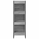 vidaXL Könyvespolc Szürke Sonoma 40 x 30 x 121 cm Faanyag