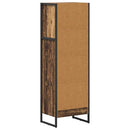 vidaXL Könyvespolc Öreg fa 40 x 30 x 121 cm Faanyag