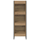 vidaXL Könyvespolc Művészi tölgy 40 x 30 x 121 cm Faanyag