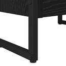 vidaXL Könyvespolc Fekete tölgy 80 x 30 x 155 cm Faanyag