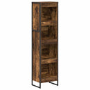 vidaXL Könyvespolc Füstös tölgy 40 x 30 x 155 cm Faanyag