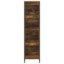 vidaXL Könyvespolc Füstös tölgy 40 x 30 x 155 cm Faanyag