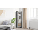 vidaXL Könyvespolc Szürke Sonoma 40 x 30 x 155 cm Faanyag