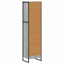 vidaXL Könyvespolc Szürke Sonoma 40 x 30 x 155 cm Faanyag