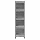 vidaXL Könyvespolc Szürke Sonoma 80 x 30 x 155 cm Faanyag