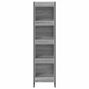 vidaXL Könyvespolc Szürke Sonoma 40 x 30 x 155 cm Faanyag
