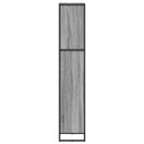 vidaXL Könyvespolc Szürke Sonoma 40 x 30 x 155 cm Faanyag