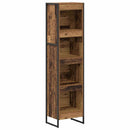 vidaXL Könyvespolc Öreg fa 40 x 30 x 155 cm Faanyag