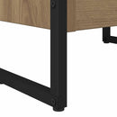 vidaXL Könyvespolc Művészi tölgy 80 x 30 x 155 cm Faanyag