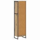vidaXL Könyvespolc Művészi tölgy 40 x 30 x 155 cm Faanyag