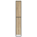 vidaXL Könyvespolc Sonoma 40 x 30 x 189,5 cm Faanyag