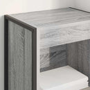 vidaXL Könyvespolc Szürke Sonoma 40 x 30 x 189,5 cm Faanyag