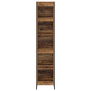 vidaXL Könyvespolc Öreg fa 40 x 30 x 189,5 cm Faanyag