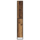 vidaXL Könyvespolc Öreg fa 40 x 30 x 189,5 cm Faanyag
