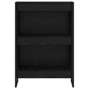vidaXL Könyvespolc Fekete tölgy 60 x 30 x 86,5 cm Faanyag