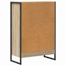 vidaXL Könyvespolc Sonoma 60 x 30 x 86,5 cm Faanyag