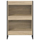 vidaXL Könyvespolc Sonoma 60 x 30 x 86,5 cm Faanyag