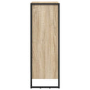 vidaXL Könyvespolc Sonoma 60 x 30 x 86,5 cm Faanyag