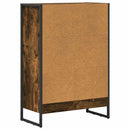 vidaXL Könyvespolc Füstös tölgy 60 x 30 x 86,5 cm Faanyag