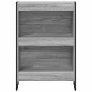 vidaXL Könyvespolc Szürke Sonoma 60 x 30 x 86,5 cm Faanyag