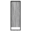 vidaXL Könyvespolc Szürke Sonoma 60 x 30 x 86,5 cm Faanyag