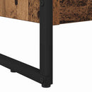 vidaXL Könyvespolc Öreg fa 80 x 30 x 155 cm Faanyag