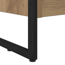 vidaXL Könyvespolc Művészi tölgy 80 x 30 x 155 cm Faanyag