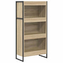vidaXL Könyvespolc Sonoma 60 x 30 x 121 cm Faanyag