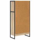 vidaXL Könyvespolc Sonoma 60 x 30 x 121 cm Faanyag