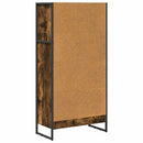 vidaXL Könyvespolc Füstös tölgy 60 x 30 x 121 cm Faanyag