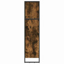 vidaXL Könyvespolc Füstös tölgy 60 x 30 x 121 cm Faanyag
