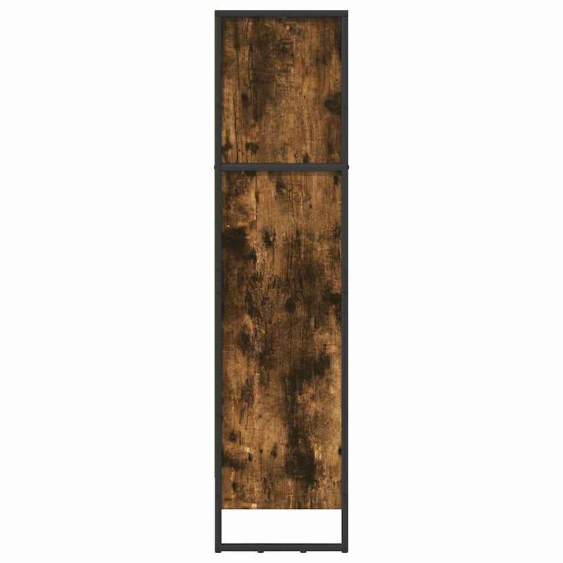 vidaXL Könyvespolc Füstös tölgy 80 x 30 x 155 cm Faanyag