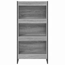 vidaXL Könyvespolc Szürke Sonoma 80 x 30 x 155 cm Faanyag