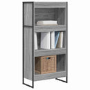 vidaXL Könyvespolc Szürke Sonoma 60 x 30 x 121 cm Faanyag
