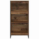 vidaXL Könyvespolc Öreg fa 60 x 30 x 121 cm Faanyag
