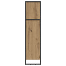 vidaXL Könyvespolc Művészi tölgy 60 x 30 x 121 cm Faanyag