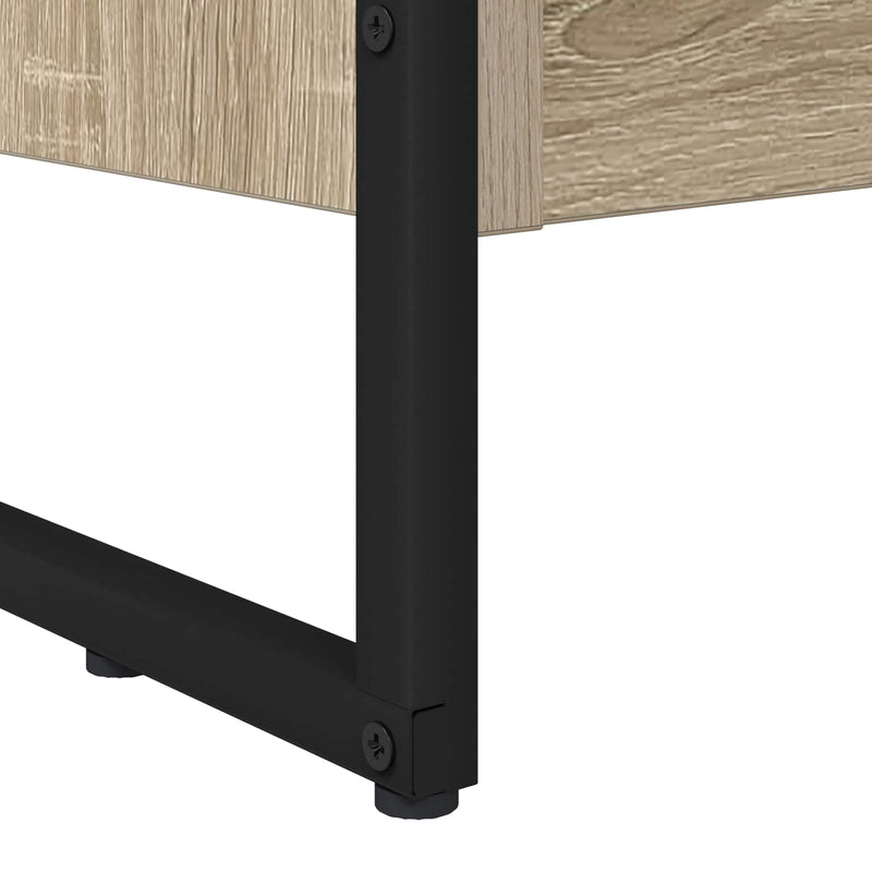 vidaXL Könyvespolc Sonoma 80 x 30 x 155 cm Faanyag