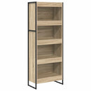 vidaXL Könyvespolc Sonoma 60 x 30 x 155 cm Faanyag